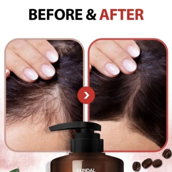 NEW KUNDAL CAFFEINE ANTI-HAIR LOSS SHAMPOO Scalp Care Deep Cleansing white musk - Picture 7 of 7